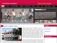 Tablet Screenshot of childrensacademy.info