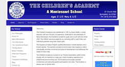 Desktop Screenshot of childrensacademy.net