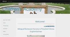 Desktop Screenshot of childrensacademy.eu